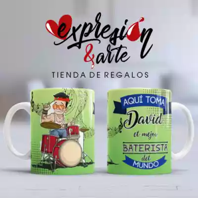 vectores plantilas PROFESIONES,BATERISTA,